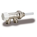 Четирипътен ТЕРМОВЕНТИЛ, ЕДНОТРЪБНО свързване 24*19