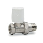 Радиаторен кран - ОБИКНОВЕН прав 1/2" LUXOR Италия