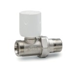 Радиаторен кран - ОБИКНОВЕН прав 24*19 LUXOR Италия