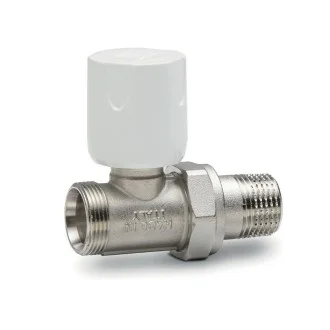 Радиаторен кран - ОБИКНОВЕН прав 24*19 LUXOR Италия Радиаторен кран - ОБИКНОВЕН прав 24*19 LUXOR Италия