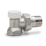 Радиаторен кран - СЕКРЕТЕН ъглов 1/2" LUXOR Италия