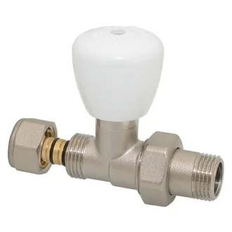 Радиаторен кран - ПРАВ с АДАПТОР Ф16 FORNARA Радиаторен кран - ПРАВ с АДАПТОР Ф16 FORNARA