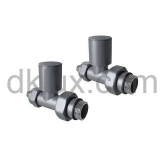 Комплект ПРАВИ дизайнерски кранове АНТРАЦИТ Ф16 ELLEGANCE