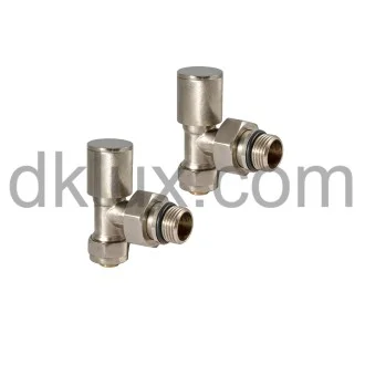 Комплект ЪГЛОВИ дизайнерски кранове INOX Ф16 ELLEGANCE