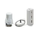 Термостатна глава LUXOR с изнесен сензор за контрол 6-28ºС