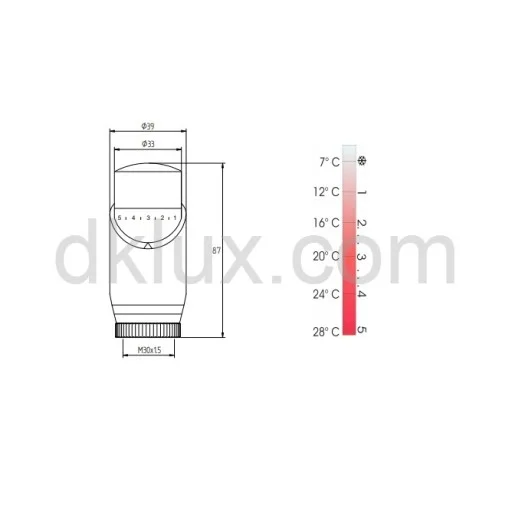 В THERMOLIFE LUX ще намерите Дизайнерски терморегулатор THERMOLIFE LUX ЧЕРЕН МАТ модел Термоглава Thermolife Lux, 5 степени, ЧЕРЕН МАТ Дизайнерски терморегулатор THERMOLIFE LUX ЧЕРЕН МАТ (Термоглава Thermolife Lux, 5 степени, ЧЕРЕН МАТ) на цени от 24.99 лв. само в dklux.com