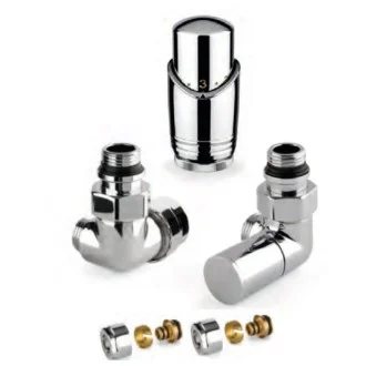 Дизайнерски ХРОМ кранове THERMOLIFE за ЛИРА с терморегулатор ЛЕВИ