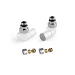 Комплект дизайнерски БЕЛИ кранове THERMOLIFE за ЛИРА