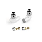 Комплект дизайнерски БЕЛИ кранове THERMOLIFE за ЛИРА