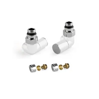 Комплект дизайнерски БЕЛИ кранове THERMOLIFE за ЛИРА Комплект дизайнерски БЕЛИ кранове THERMOLIFE за ЛИРА