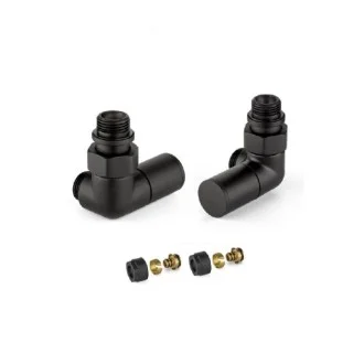 Комплект дизайнерски ЧЕРНИ кранове THERMOLIFE за ЛИРА Комплект дизайнерски ЧЕРНИ кранове THERMOLIFE за ЛИРА