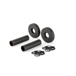 Комплект тръби и розетки за монтаж на отоплителни тела ЧЕРЕН МАТ