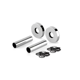 Комплект тръби и розетки за монтаж на отоплителни тела ХРОМИРАНИ