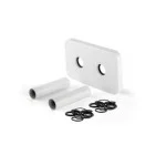 Комплект за скриване на тръби и монтажни отвори БЕЛИ