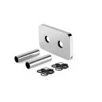 Комплект за скриване на тръби и монтажни отвори ХРОМ