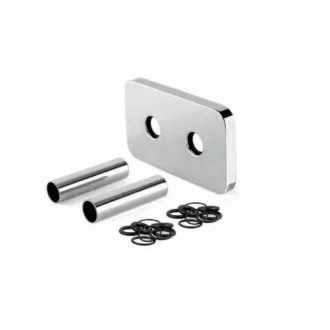 Комплект за скриване на тръби и монтажни отвори ХРОМ