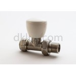 Радиаторен вентил с АДАПТОР Ф16, ПРАВ THERMOLUX