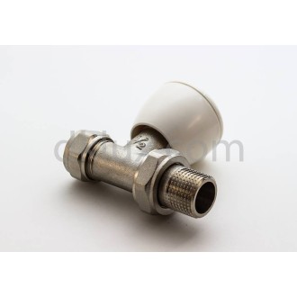 Радиаторен вентил с АДАПТОР Ф16, ПРАВ THERMOLUX Радиаторен вентил с АДАПТОР Ф16, ПРАВ THERMOLUX