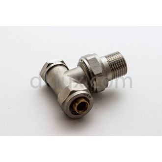 Радиаторен вентил СЕКРЕТЕН, ЪГЛОВ Ф16 THERMOLUX