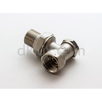 Радиаторен вентил СЕКРЕТЕН, ЪГЛОВ 1/2" THERMOLUX