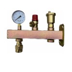 Стойка за разширителен съд, ОБОРУДВАНА - стенна