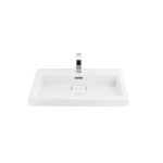 Умивалник EPIC 80см КВАДРАТЕН с отвор за смесител