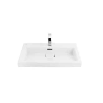 Умивалник EPIC 80см КВАДРАТЕН с отвор за смесител Умивалник EPIC 80см КВАДРАТЕН с отвор за смесител