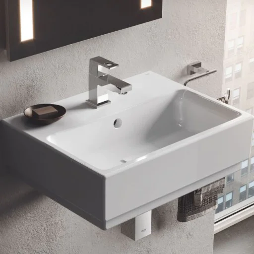 В Умивалници ще намерите Умивалник за стенен монтаж GROHE Cube Ceramic 50см модел Умивалник стенен монтаж GROHE Cube Ceramic 50 см Умивалник за стенен монтаж GROHE Cube Ceramic 50см (Умивалник стенен монтаж GROHE Cube Ceramic 50 см) на цени от 379.99 лв. само в dklux.com