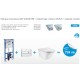 Комплект структура ROCA, чиния GAP CLEAN RIM и бутон (Окачена тоалетна GAP CLEAN RIM, структура, бутон, седало) на цени от 758.99 лв. само в dklux.com