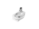 Умивалник MINI 45см ЪГЛОВ с отвор за смесител
