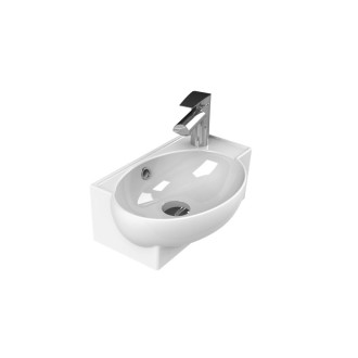 Умивалник MINI 45см ЪГЛОВ с отвор за смесител Умивалник MINI 45см ЪГЛОВ с отвор за смесител