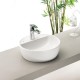 Кръгъл умивалник с отвор за смесител (Кръгла мивка за баня ONE на цени от 124.99 лв. само в dklux.com