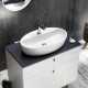 Умивалник за ONE с отвор за смесител (Овална мивка за баня ONE) на цени от 239.99 лв. само в dklux.com