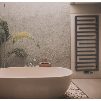 Дизайнерска лира за баня CESTINI 530x1290 ЧЕРЕН МАТ Дизайнерска лира за баня CESTINI 530x1290 ЧЕРЕН МАТ