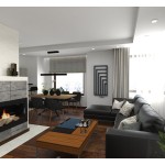 Дизайнерска лира за баня ERADDO 530х1250 ЧЕРЕН МАТ