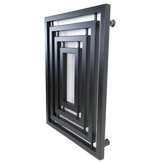 Дизайнерска лира за баня INTERNO 530x700 ЧЕРЕН МАТ Дизайнерска лира за баня INTERNO 530x700 ЧЕРЕН МАТ