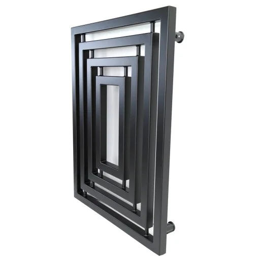 Дизайнерска лира за баня INTERNO 530x700 ЧЕРЕН МАТ Дизайнерска лира за баня INTERNO 530x700 ЧЕРЕН МАТ