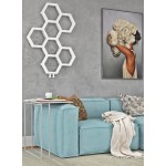 Дизайнерска лира за баня FAVO 718x1213 БЯЛА