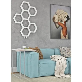 Дизайнерска лира за баня FAVO 718x1213 БЯЛА