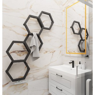 Дизайнерска лира за баня FAVO MINI 634x1068 ЧЕРЕН МАТ Дизайнерска лира за баня FAVO MINI 634x1068 ЧЕРЕН МАТ