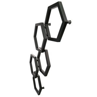 Дизайнерска лира за баня FAVO MINI 634x1068 ЧЕРЕН МАТ Дизайнерска лира за баня FAVO MINI 634x1068 ЧЕРЕН МАТ