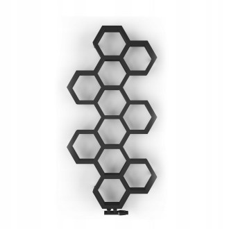 Дизайнерска лира за баня FAVO 718x1213 ЧЕРЕН МАТ Дизайнерска лира за баня FAVO 718x1213 ЧЕРЕН МАТ