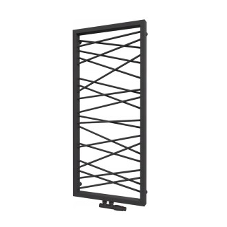 Дизайнерска лира за баня RAGNATELA 500x1200 ЧЕРЕН МАТ Дизайнерска лира за баня RAGNATELA 500x1200 ЧЕРЕН МАТ