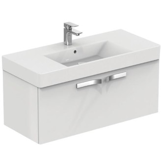 Kонзолен шкаф с мивка Strada 98 см 