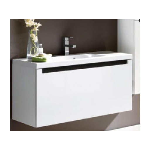 Kонзолен шкаф с мивка Serenity 80 см бял цвят (Kонзолен шкаф с мивка Serenity 80 см) на цени от 590.00 лв. само в dklux.com