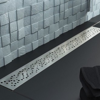 Дизайнерски линеен сифон CIRCLES 585мм Ф50 Дизайнерски линеен сифон CIRCLES 585мм Ф50