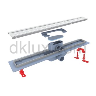 Линеен сифон DUCOLINE TRENDY 60см с неръждаема решетка Линеен сифон DUCOLINE TRENDY 60см с неръждаема решетка