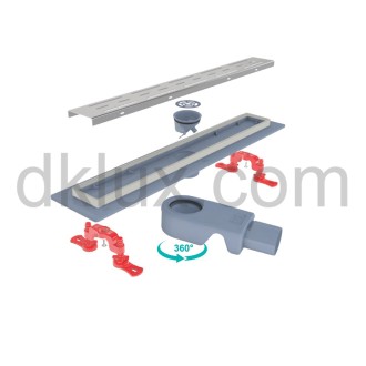 Линеен сифон SMARTLINE TRENDY 60см, дренаж Ф50 360ºС Линеен сифон SMARTLINE TRENDY 60см, дренаж Ф50 360ºС