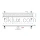 Линеен сифон SMARTLINE Ф50 60см, неръждаема решетка TRENDY (Линеен сифон SMARTLINE 60 см дренаж 360ºС) на цени от 79.99 лв. само в dklux.com