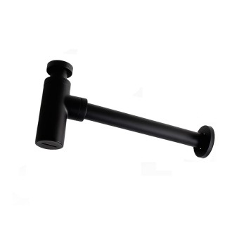 Луксозен сифон за мивка ARTE 11/4" ЧЕРЕН МАТ Луксозен сифон за мивка ARTE 11/4" ЧЕРЕН МАТ